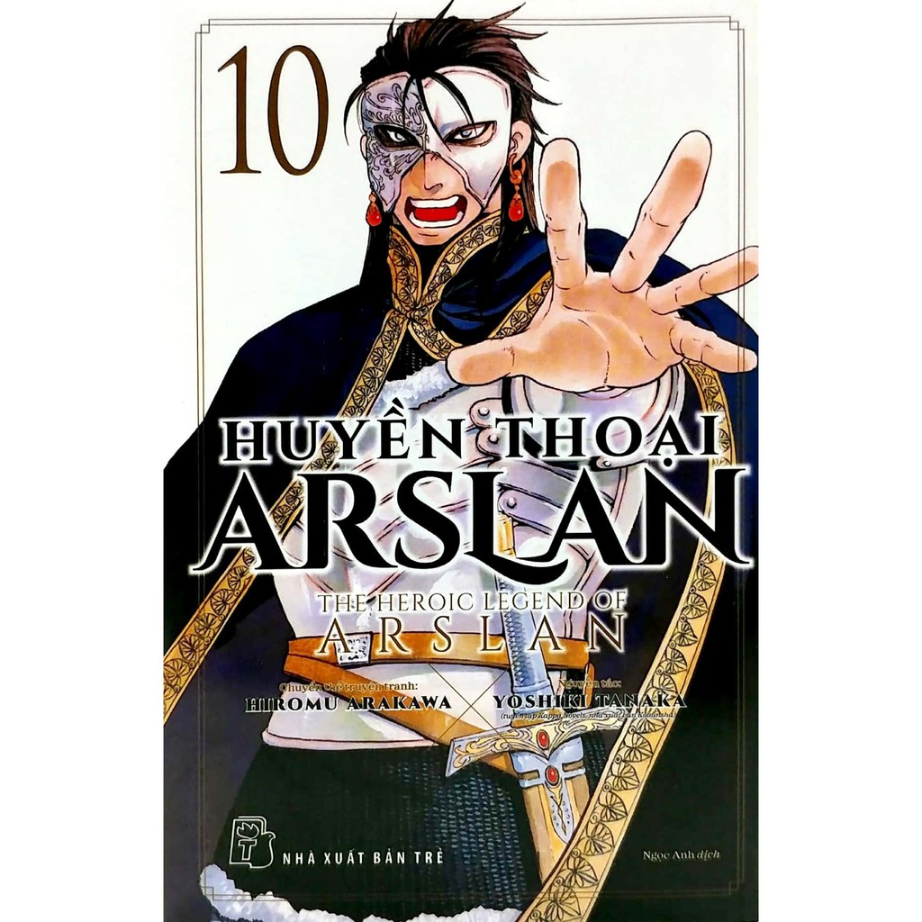 Truyện tranh Huyền thoại Arslan - Lẻ tập 1 - 11 - NXB Trẻ - Tập 1 2 3 4 5 6 7 8 9 10 11
