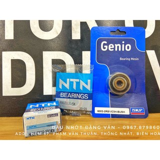 Combo bạc đạn đũa Puly NTN và nắp nồi SKF xe Air Blade 110/125 / SH VN / Lead 110/ 125/ PCX / SH mode / Vision / Click