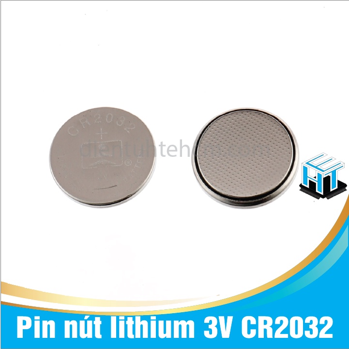 CR2032 - Pin nút lithium 3V dùng cho cân điện tử, máy tính CR2032