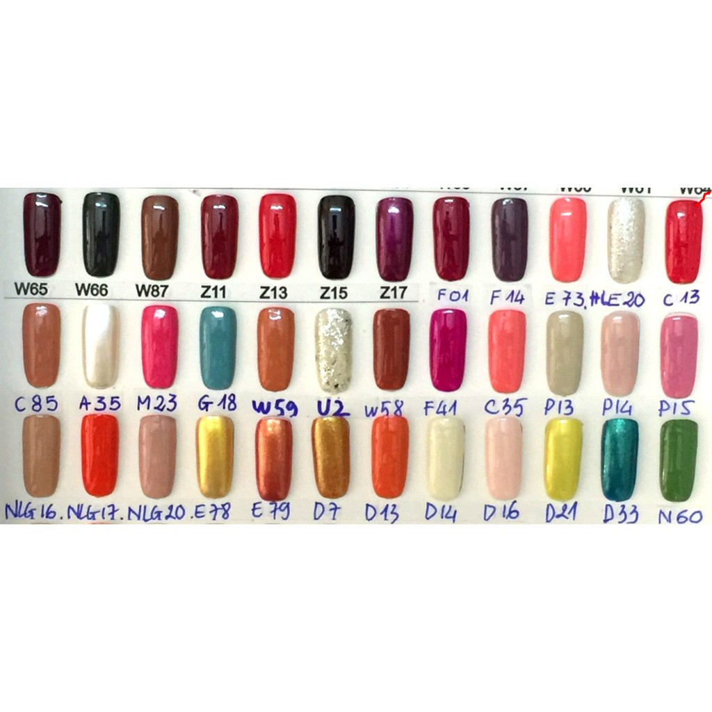 Sơn OPI đủ loại có bảng màu hấp dẫn  xịn xò độc đáo new fashion full box.