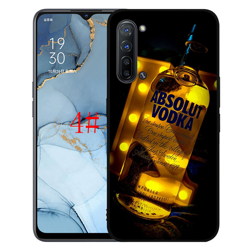 Ốp Điện Thoại Silicon Mềm Hình Logo Vodka Xb1 Cho Realme X7 Narzo 20 Pro C2 C3 C11 C12 C15 C17