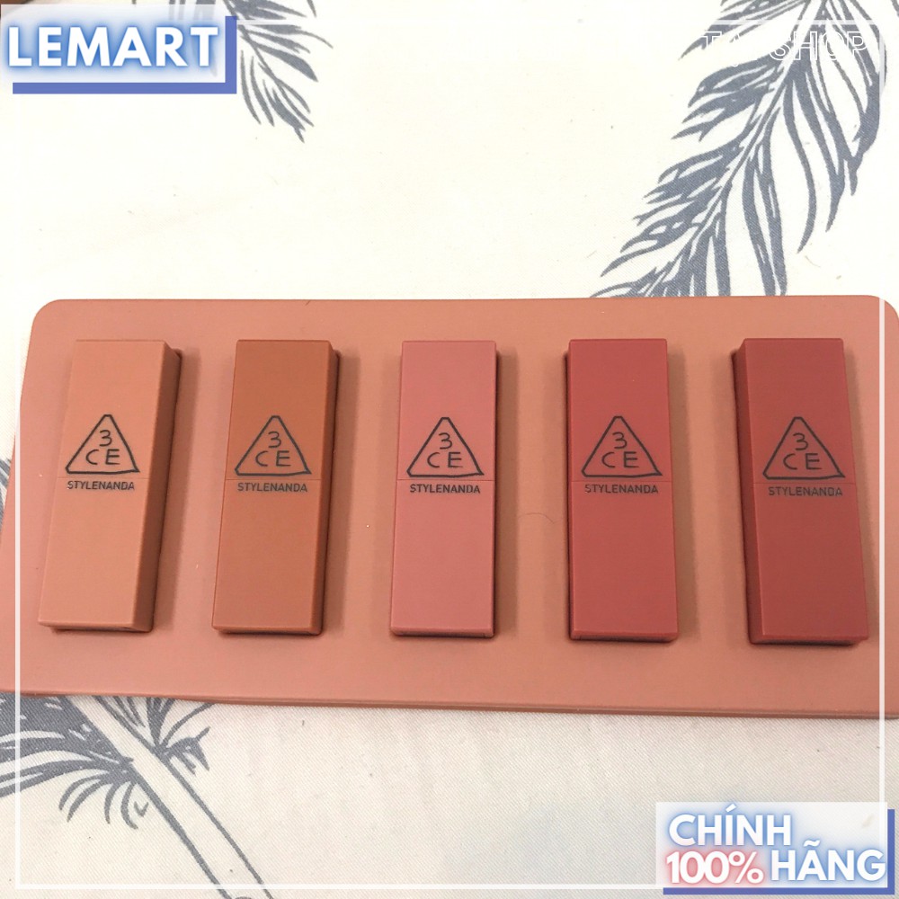 Set son lì 3CE Mood Recipe Lip Color Mini Kit 2 (Phiên bản mới) - Hàng Chính Hãng