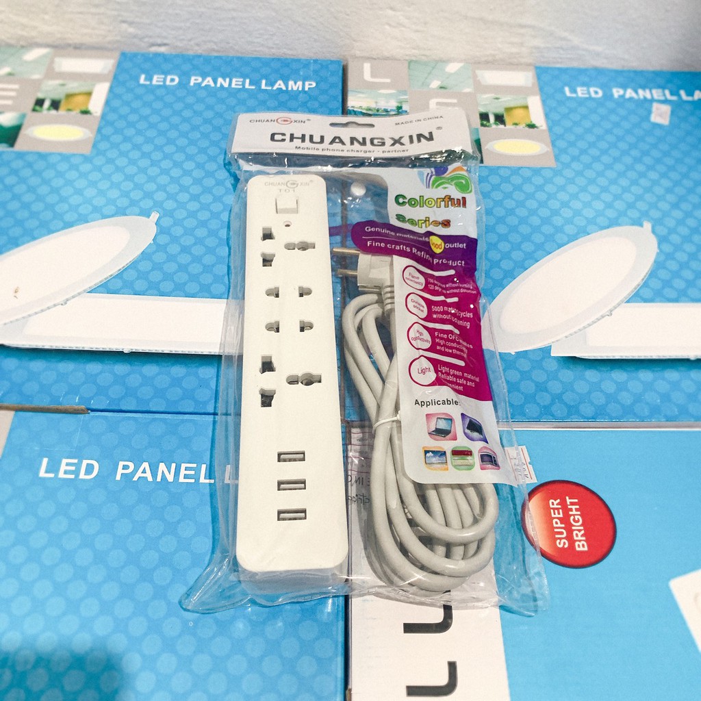️🎼️🎼️🎼Ổ Cắm Thông Minh Đa Chức Năng Kèm Bộ Sạc 3 Cổng USB Dây Lõi Đồng To Siêu Bền Chịu Nhiệt-Điện tử Alex