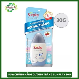 Kem chống nắng dạng Sữa dưỡng da trắng đẹp Sunplay Whitening UV SPF 50+, PA++++ 30g