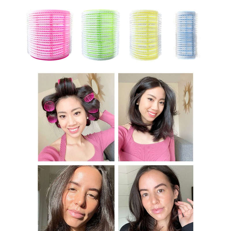 Set 4 Lô Cuốn Tóc Xoăn DIY Dành Cho Nữ