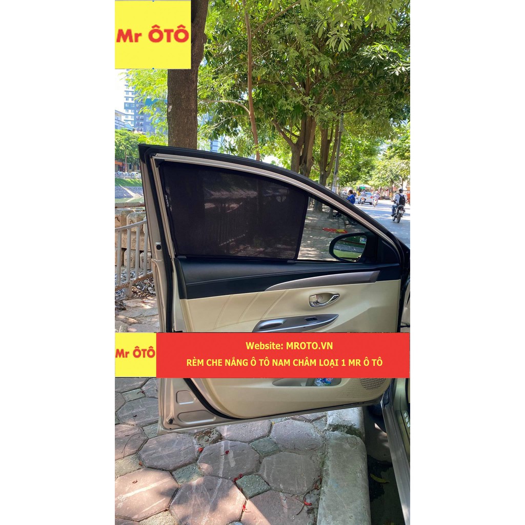 Rèm Che Nắng Xe Toyota Vios 2014-2018 Hàng Loại 1 MR Ô TÔ