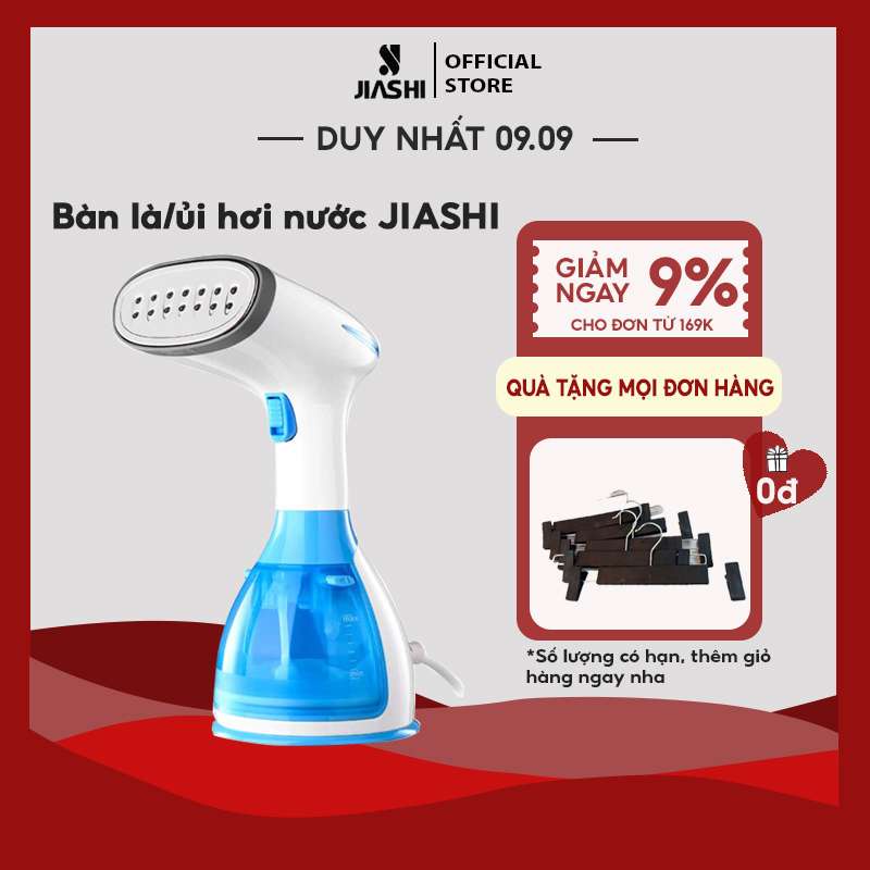 Bàn ủi hơi nước cầm tay JIASHI công suất 1500W bàn là hơi nước dùng tại nhà, du lịch hàng nội địa trung cao cấp BLH01