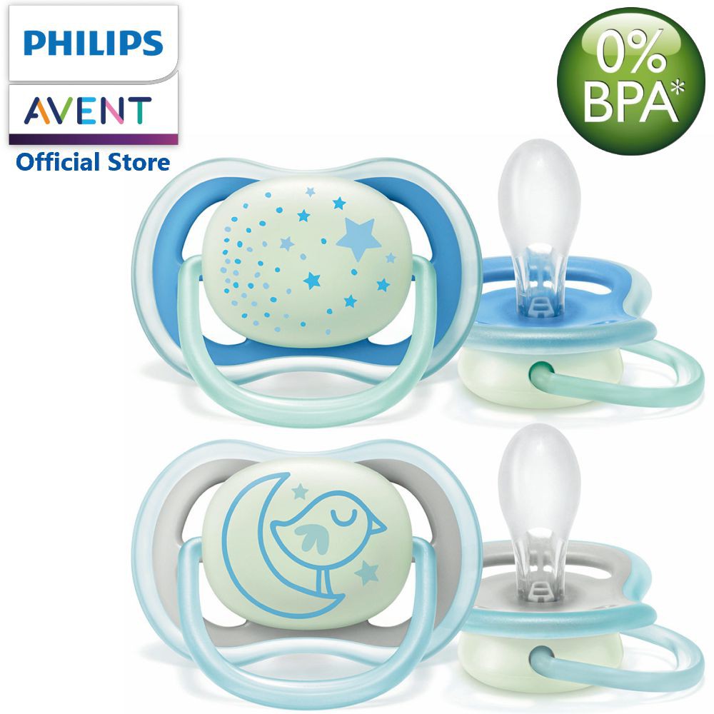 Ty ngậm thông khí Philips Avent (dòng Ultra Air ban đêm) 376.21