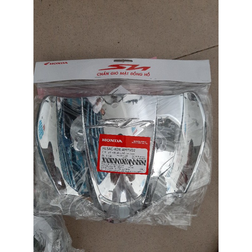 MÀO ĐẦU SH 2020 CACBON. CHROME chính hãng honda