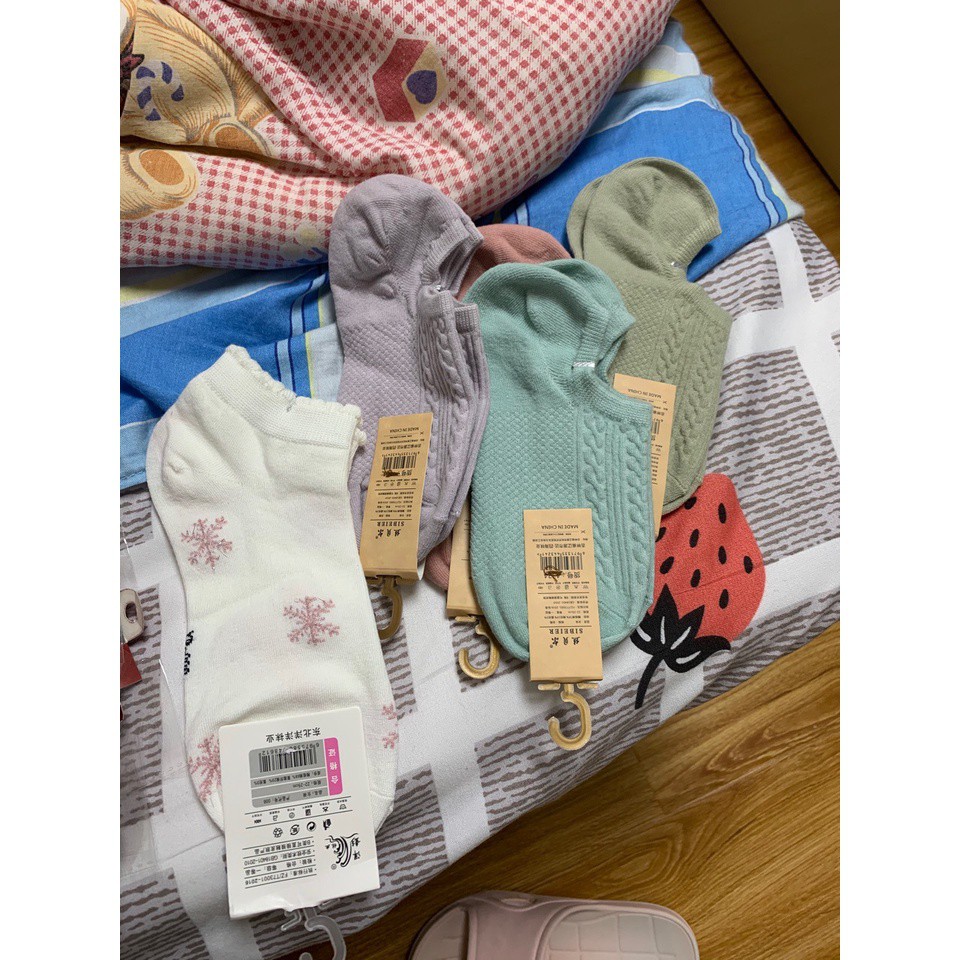 Tất nam cổ ngắn SOLANO vớ nam co giãn họa tiết 3 sọc đi giày da, giày thể thao chạy bộ, gym đa năng FAS-001328