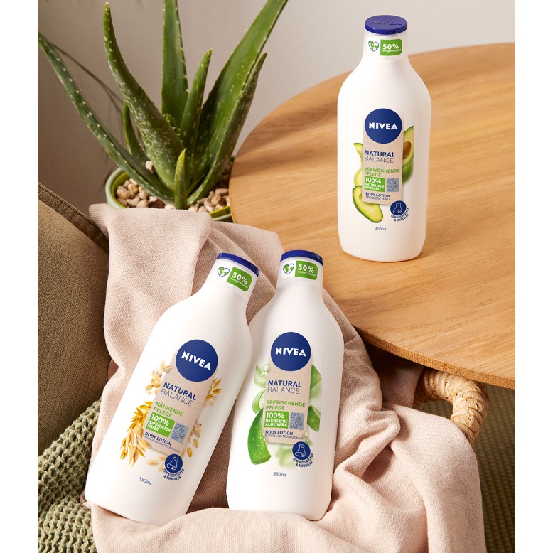 Dưỡng thể Nivea Natural Balance 350ML – New 2020 -  Hàng Đức