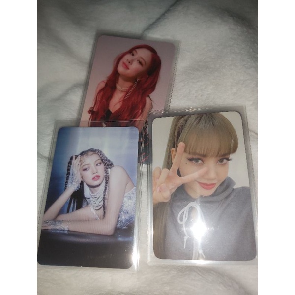 Card Thẻ Ảnh BlackPink official ( Jisoo, Jennie , Jensoo , Rosé )