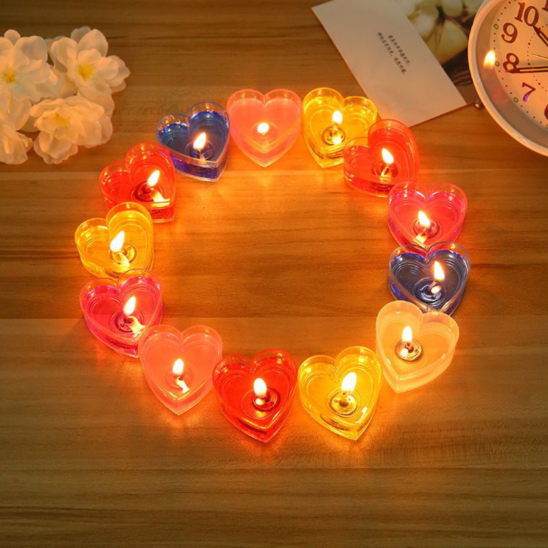 Vỏ nến tealight nhựa - cốc đựng nến