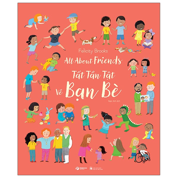 Sách - Tất tần tật về bạn bè All about friends