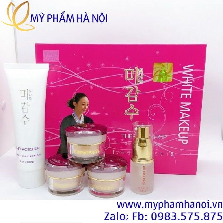 Bộ mỹ phẩm tri nám, tàn nhang T.F.S Hồng