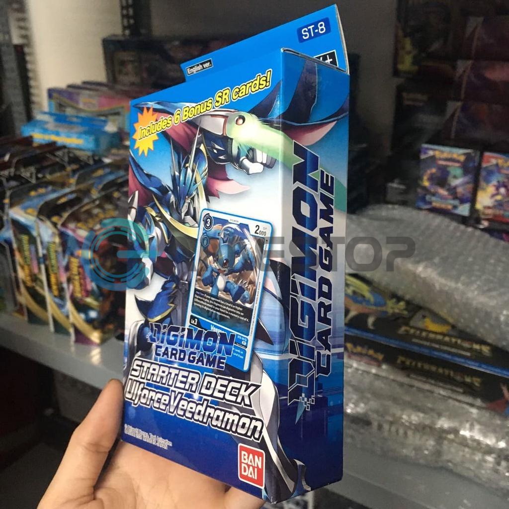 Bài Digimon TCG Starter Deck Ulforce Veedramon ready to play phiên bản tiếng Anh CHÍNH HÃNG MỸ DGMTCGUSSD07