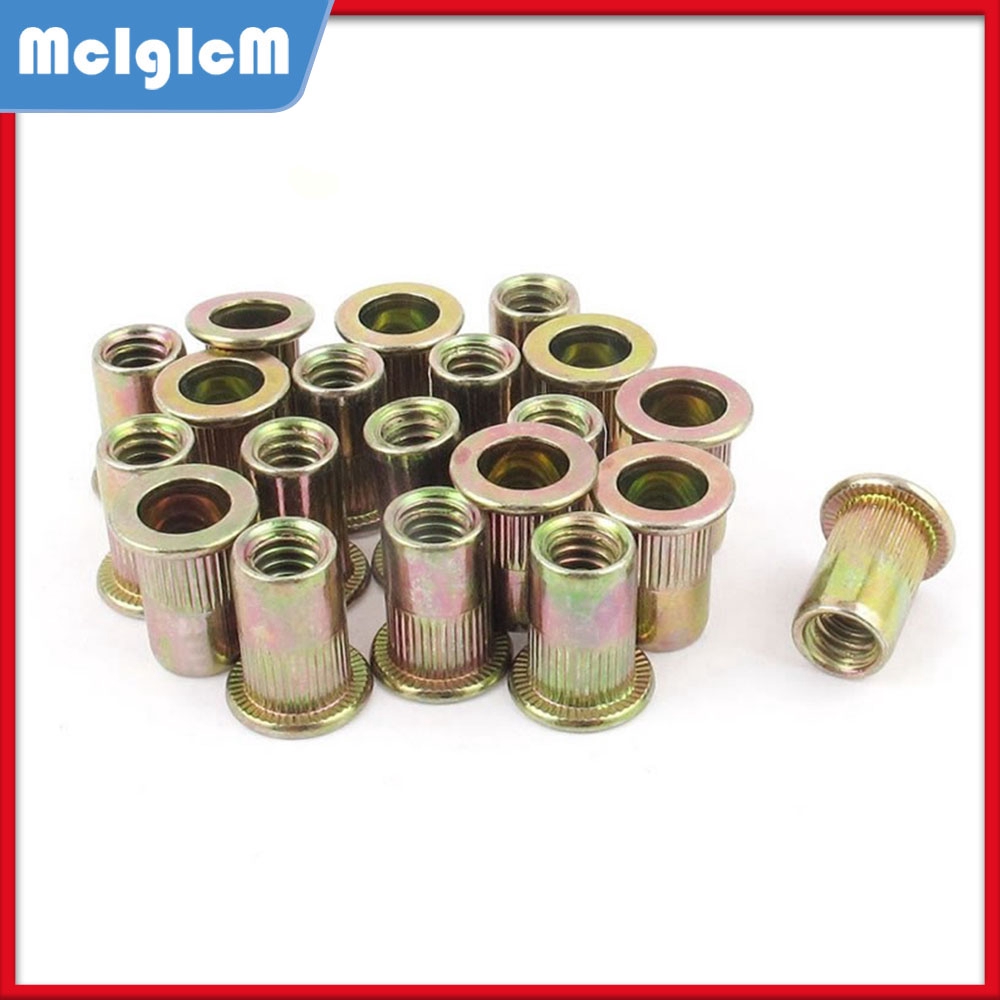 Bộ 20 Đinh Tán M6 Chất Liệu Thép Carbon