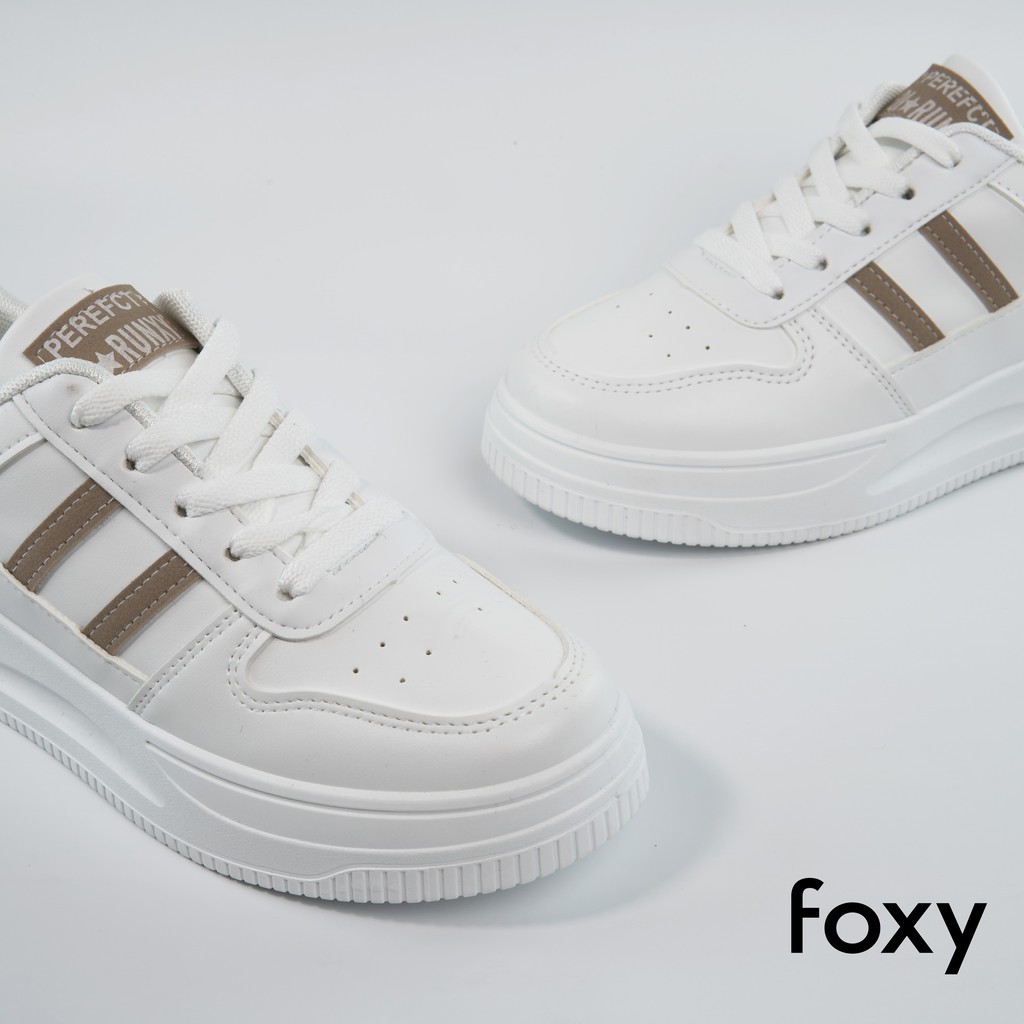 Giày Thể Thao Sneaker Nữ FOXY Form Basic Đế Bằng Cổ Thấp - FOX003