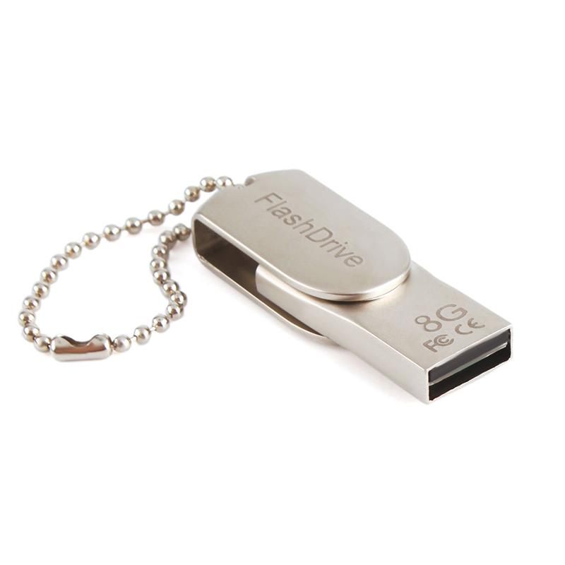 Kim loại OTG USB i-Flash Drive cho iOS iPhone / iPad Thẻ nhớ 8GB