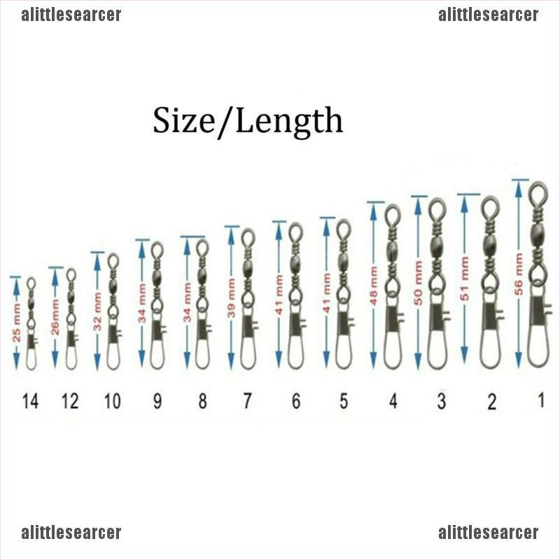 Set 100 Khuyên Nối Dây Câu Cá Chuyên Dụng