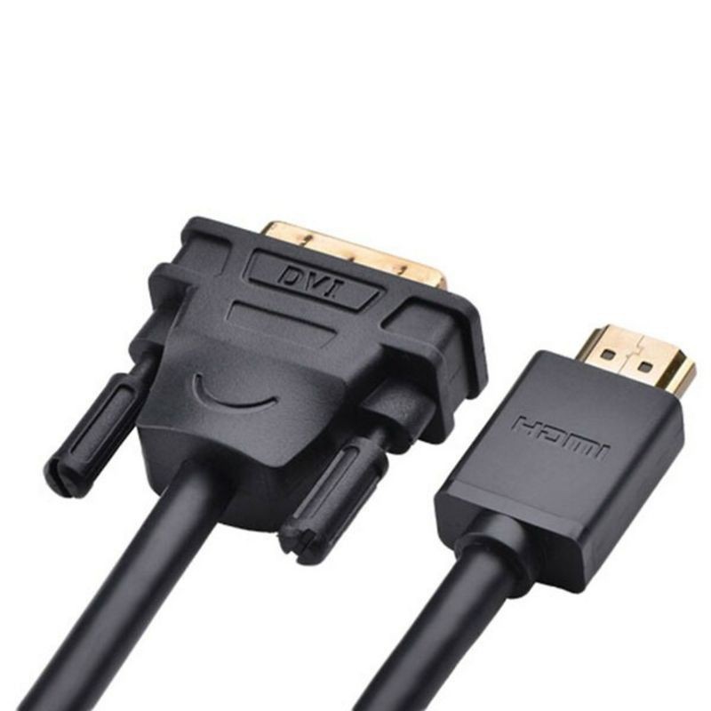 Cáp HDMI to DVI 24+1 dài 2m cao cấp Ugreen 10135 - Sản Phẩm Chính Hãng Bảo Hành 18 Tháng