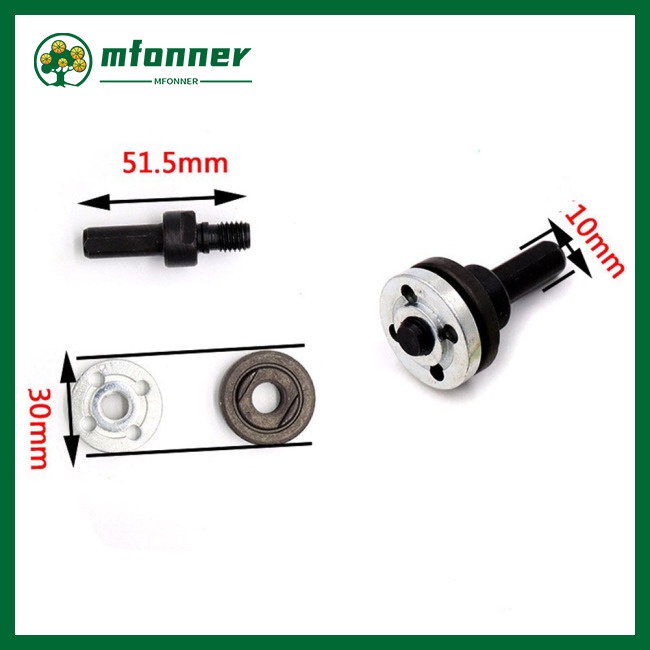 Set 5 Đầu Nối Máy Khoan Mài Góc Bằng Kim Loại Tay Cầm Kim Loại