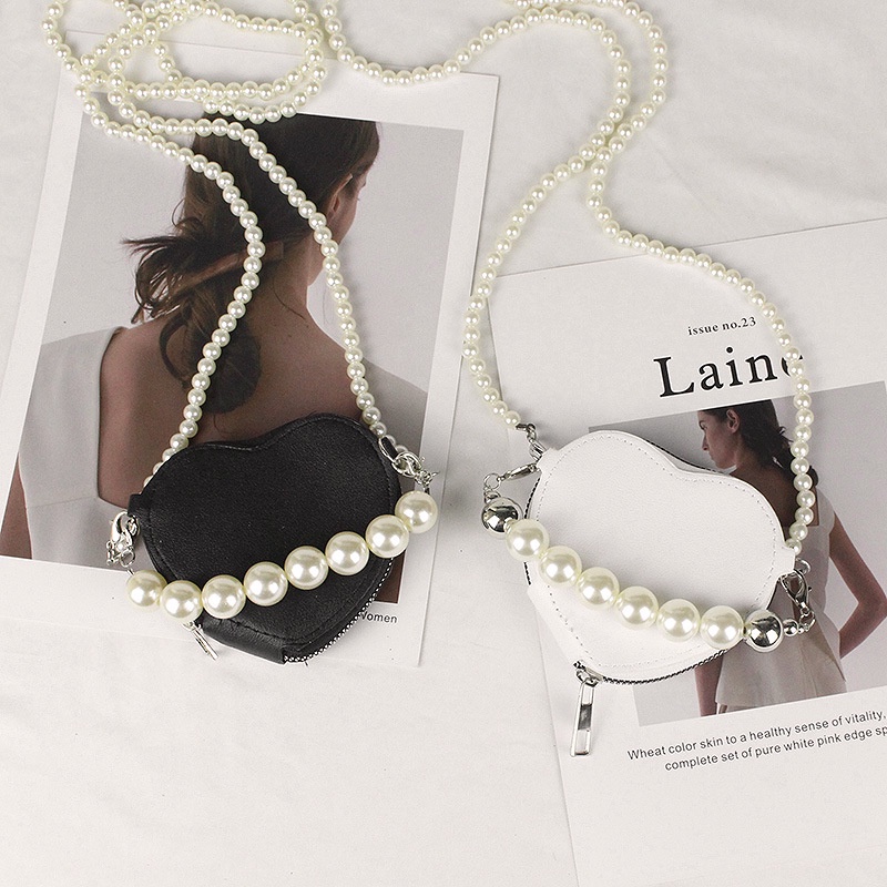 Túi Đeo Chéo Mini Đính Ngọc Trai Thời Trang 2022 Mới Mẻ Sang Trọng Cho Nữ