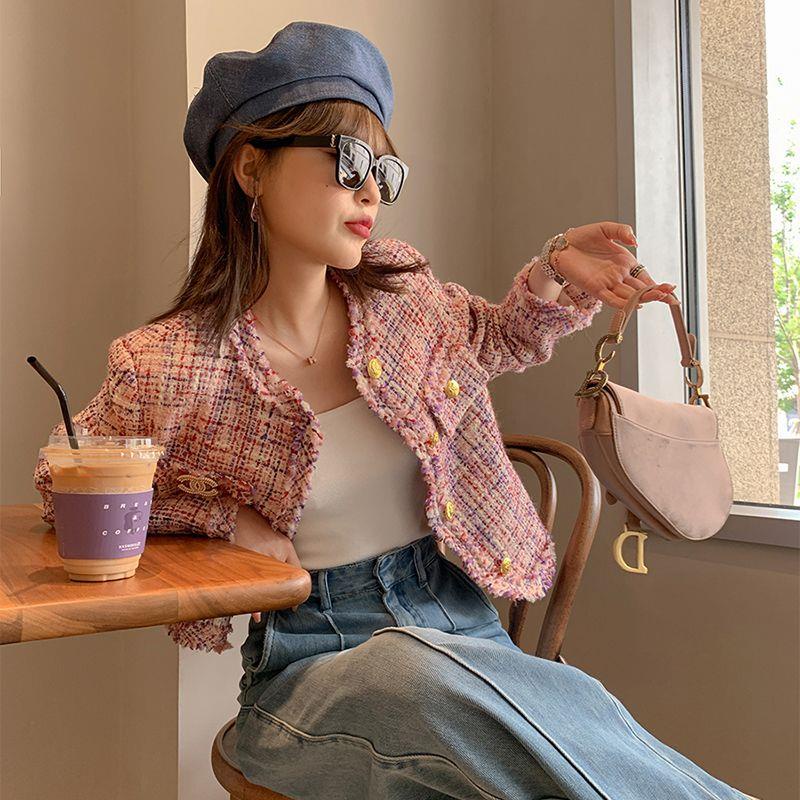 Áo Khoác Cotton Dáng Rộng Thời Trang Thu Đông Phong Cách Pháp Cho Nữ