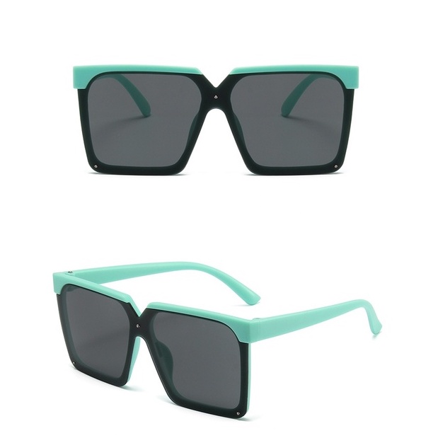 Kính Chống Nắng Một Mảnh Che Nửa Gọng Thời Trang Cho Bé Trai Và Bé Gái