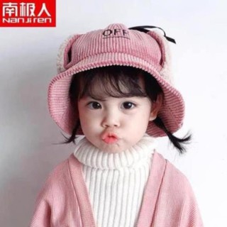 [HÀNG SẴN] MŨ LÔNG CỪU CHỮ OFF CHO BÉ GÁI SIÊU CUTE giá tại xưởng