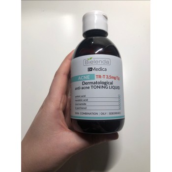 Toner Bielenda Dr Medica Anti-acne Dermatological Toning Liquid làm sạch sâu & dịu da, giảm mụn, kiềm dầu nhờn | BigBuy360 - bigbuy360.vn