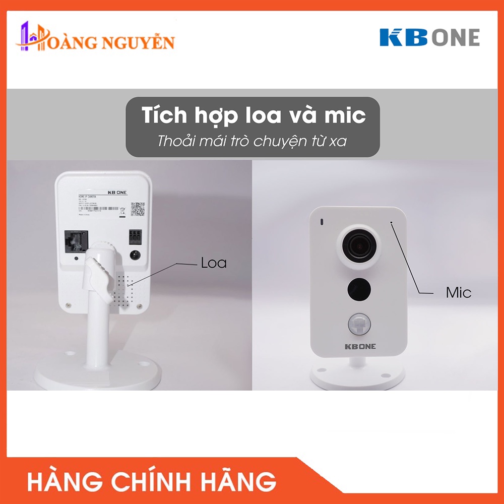 [HÀNG CHÍNH HÃNG] Camera Wifi 2.0MP