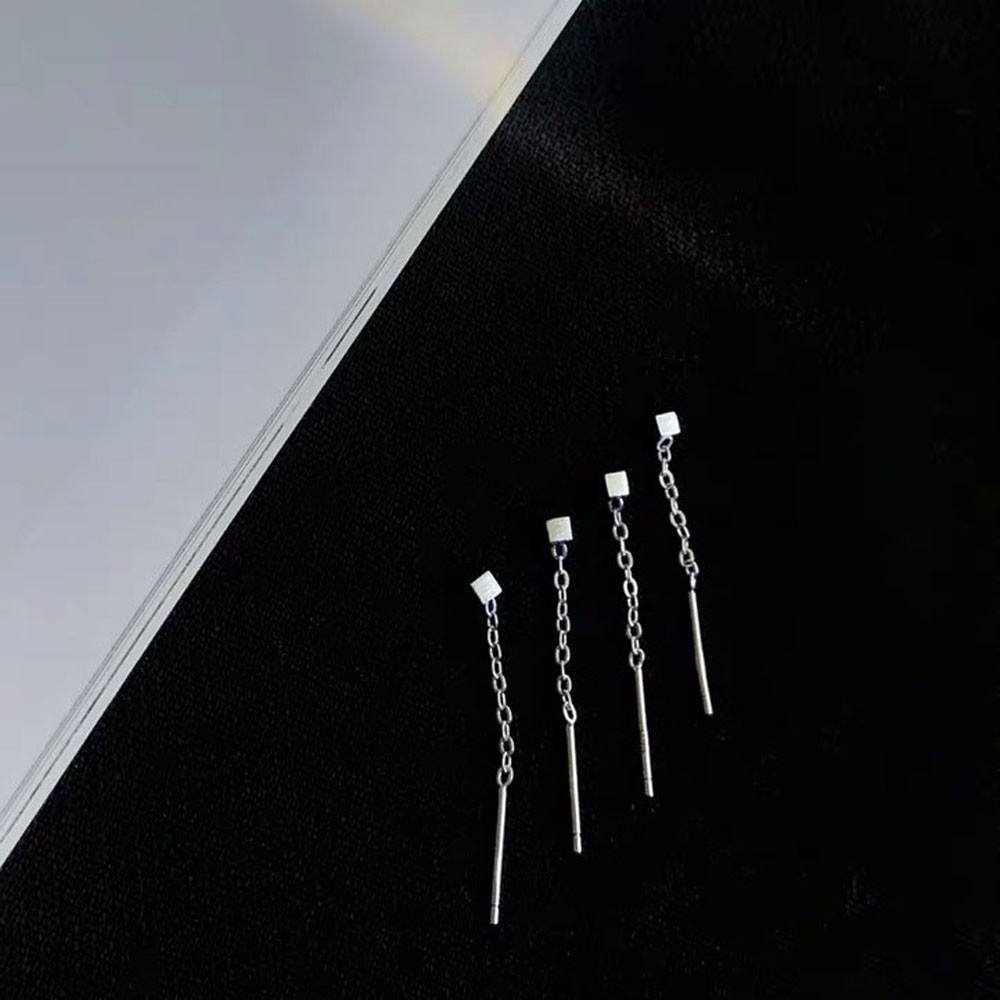 Khuyên Tai Dáng Dài Phong Cách Hàn Quốc 925