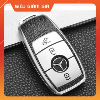 Ốp, bọc bảo vệ chìa khóa cho xe mercedes-benz glc-class 2020-2021, e-class 2020-2021, c-class 2020-2021