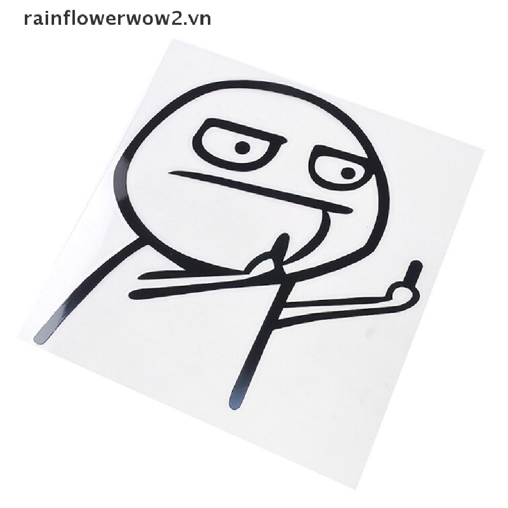 Miếng Dán Trang Trí Xe Hơi Hình Ngón Tay Độc Đáo