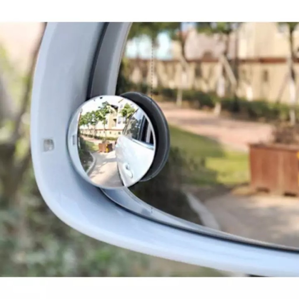 Bộ gương xóa điểm mù tráng gương, gương cầu lồi dán kính chiếu hậu ô tô, xoay 360 độ, độ nét cao cho xe hơi xóa góc chết
