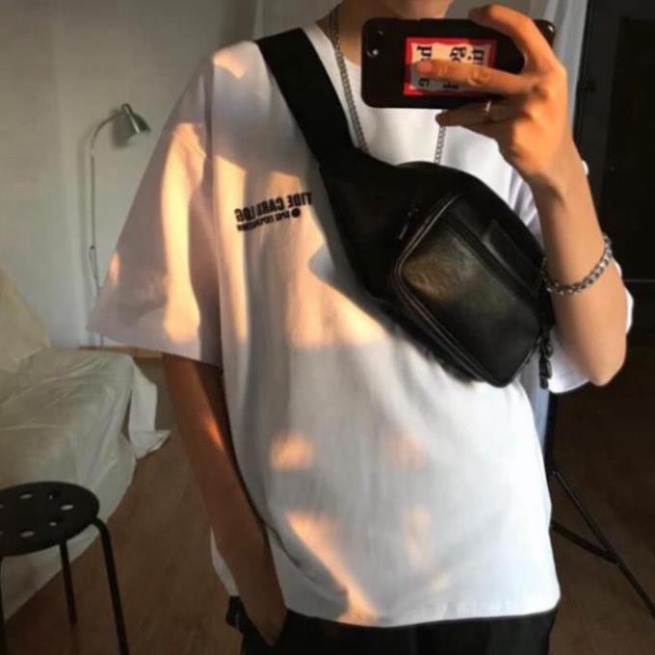 Áo thun nam nữ tay lỡ unisex, áo phông cotton form rộng, áo thun A304