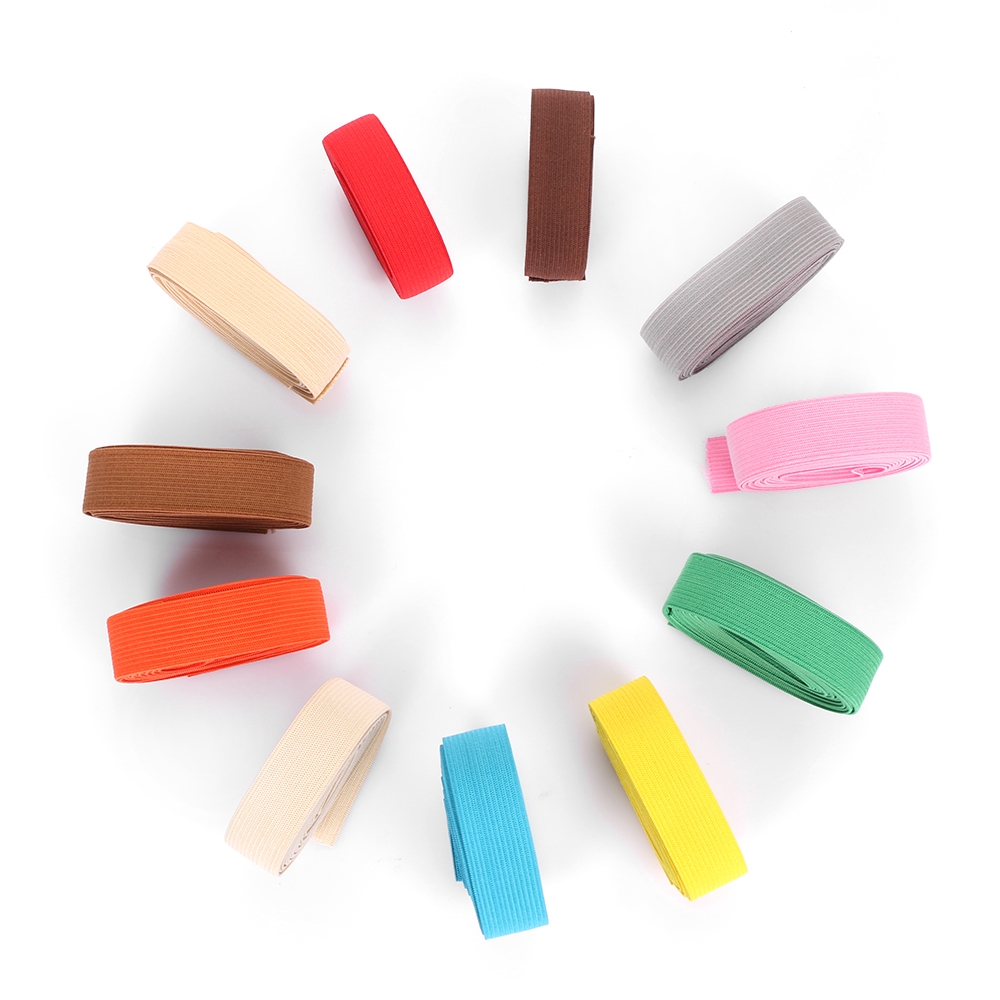 Cuộn dây thêu chất vải co dãn dài 2m nhiều màu sắc đa năng tiện dụng