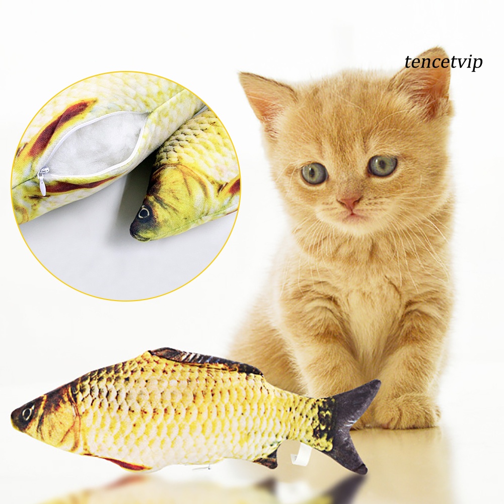 Cá giả đồ chơi vui nhộn cho mèo cưng