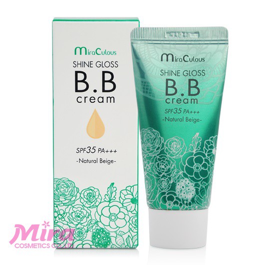 Kem BB Cream Trắng Da Kiểm Soát Dầu Miraculous Shine Gloss 30g