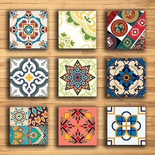 Decal gạch bông miếng 20x20 cm, dán bếp trang trí nhà cửa