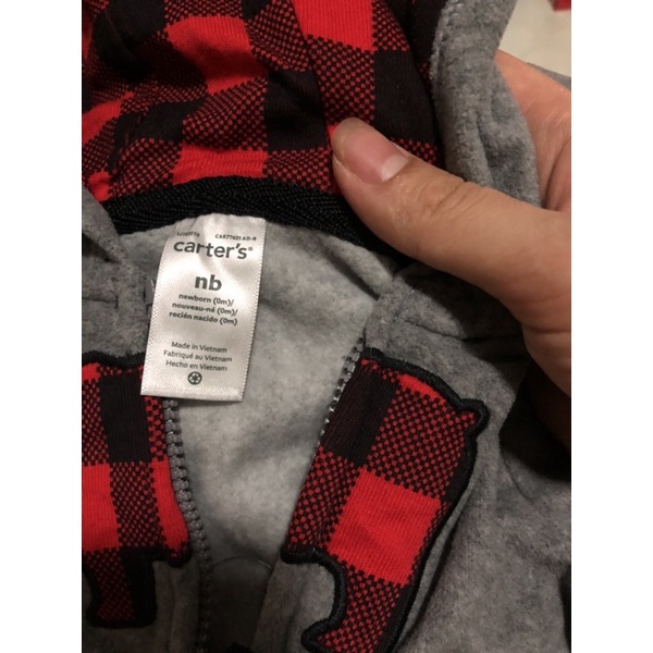 Áo khoác nỉ cho bé sơ sinh