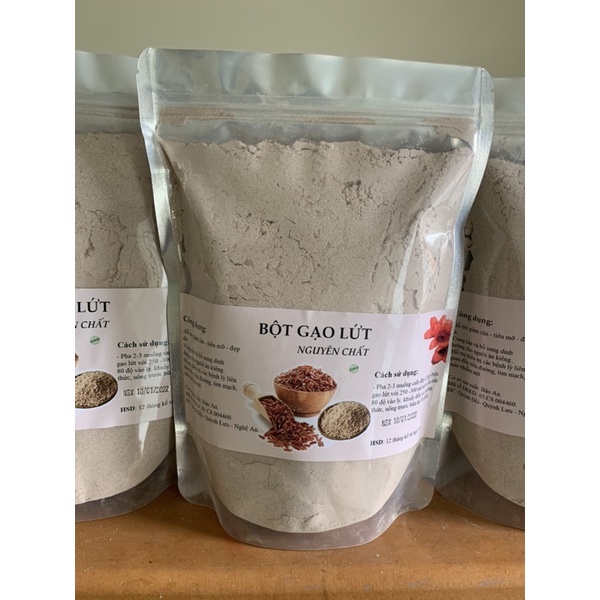 Bột gạo lứt huyết rồng rang sẵn 1kg
