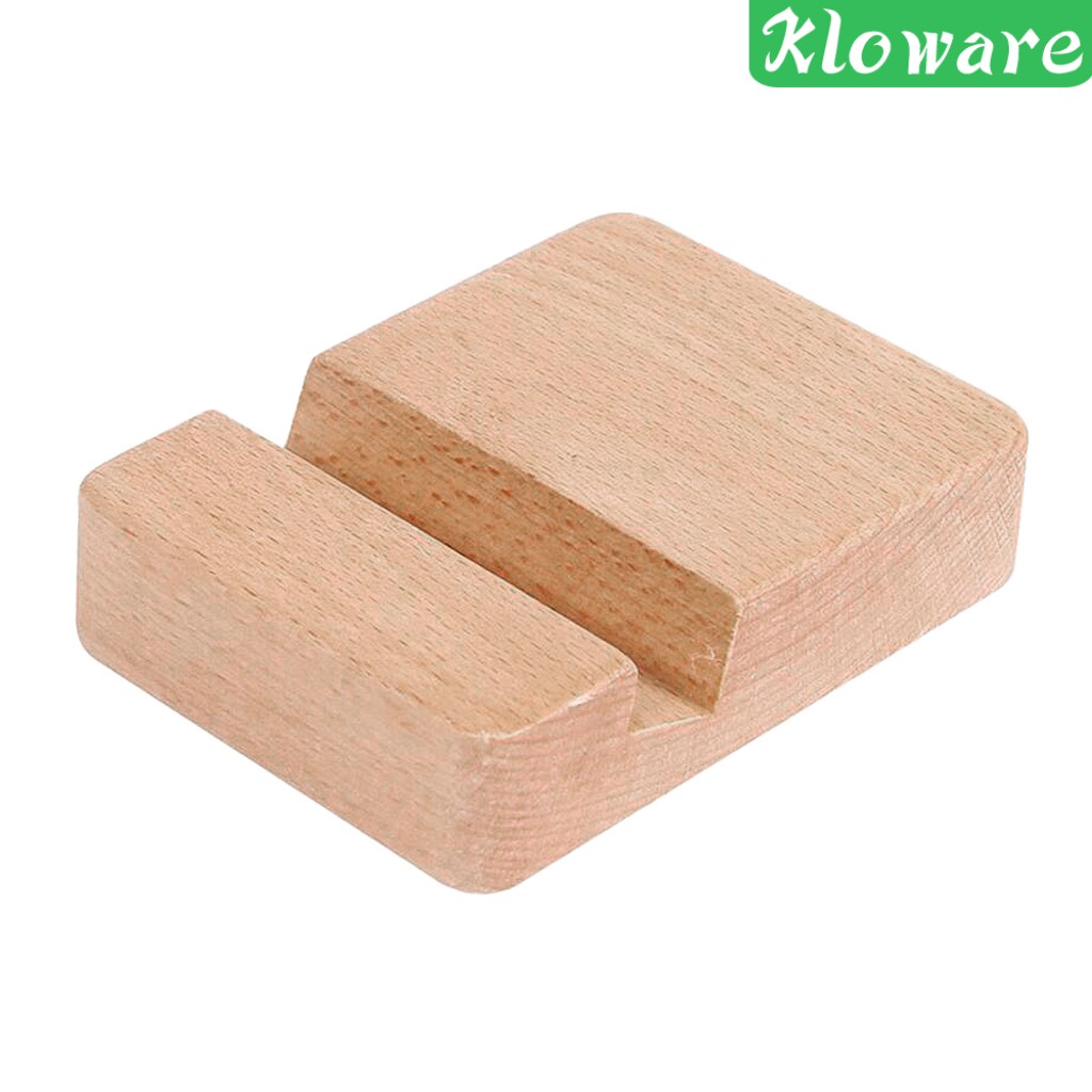 Giá Đỡ Điện Thoại / Lịch Để Bàn Bằng Gỗ Tiện Dụng