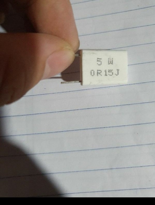 Trở sứ đứng 0,15 ôm - 5w - combo 10 con