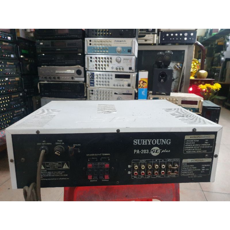 Mua Ampli karaoke Suhyoung Pa 203 SE plus giá rẻ nhất TecKi.Vn