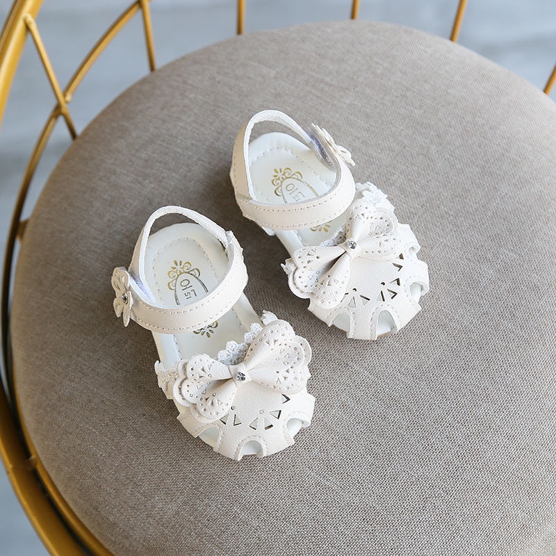 Xăng đan Mềm Thời Trang Mùa Hè Cho Bé Gái 0-1-2-3-4 Tuổi