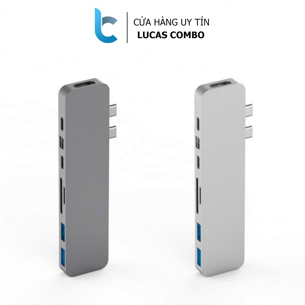 Cổng Chuyển/Hub USB TypeC Pro 8in2 HyperDrive (Grey)