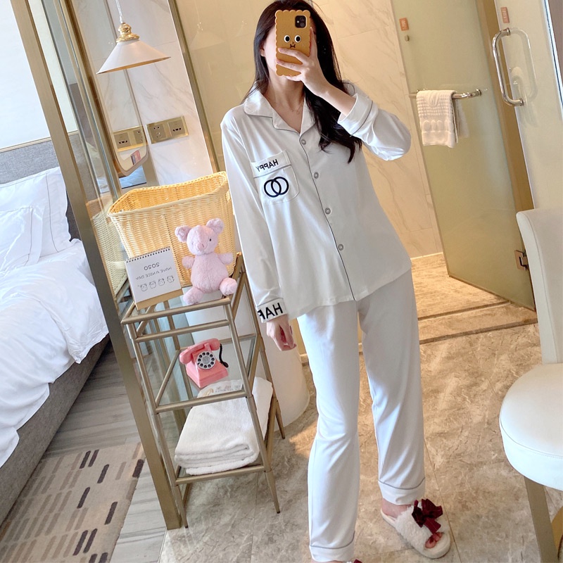 [Hàng Oder Sẵn] Bộ đồ ngủ Pyjama chất liệu Cotton co giãn 4 chiều [Hàng oder quảng châu cao cấp cực đứng form ] | BigBuy360 - bigbuy360.vn