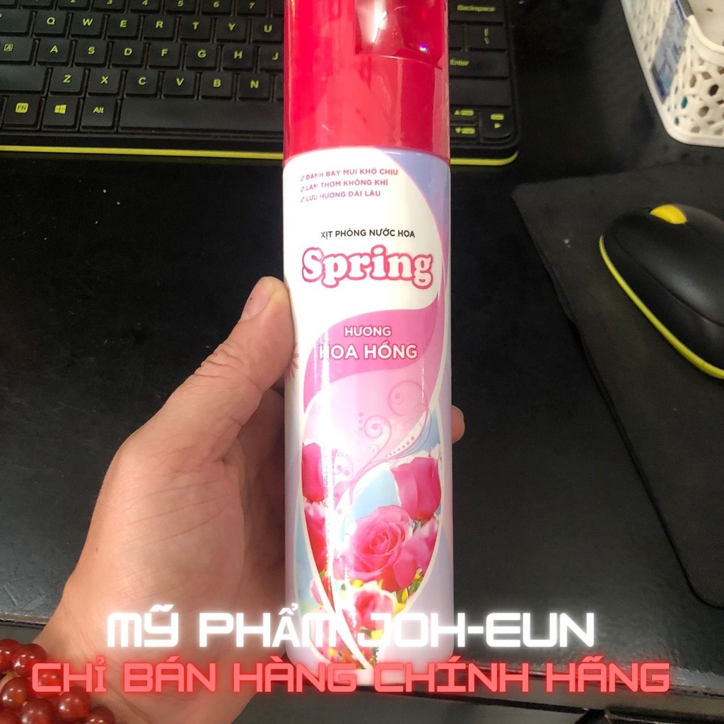 NƯỚC HOA XỊT PHÒNG SPRING 280m; ( 4 Mùi Hương )